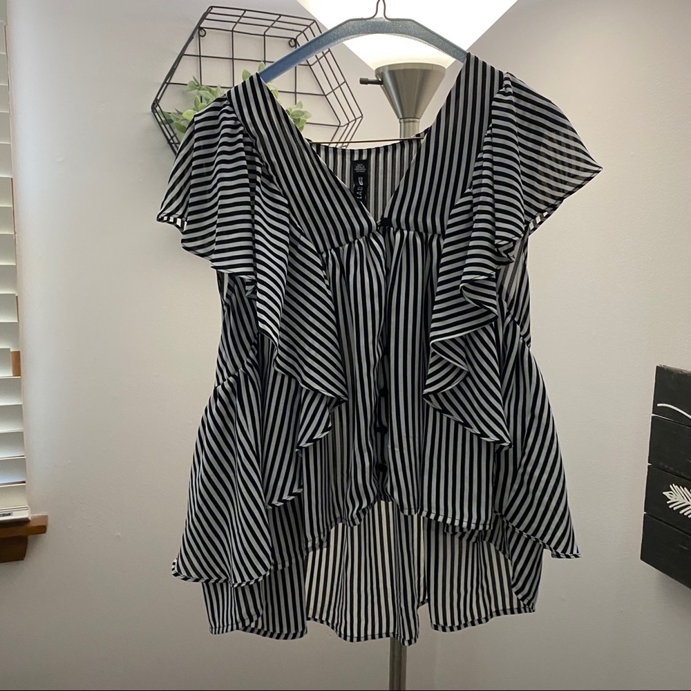 stripped blouse